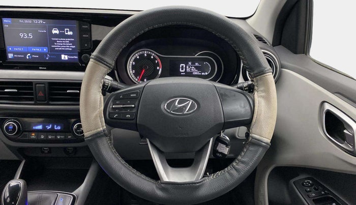 2019 Hyundai GRAND I10 NIOS SPORTZ AMT 1.2 KAPPA VTVT, Petrol, Automatic, 10,887 km, Steering Wheel Close Up