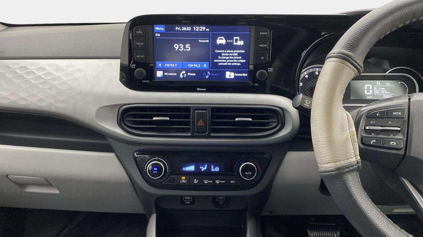 2019 Hyundai GRAND I10 NIOS SPORTZ AMT 1.2 KAPPA VTVT, Petrol, Automatic, 10,887 km, Air Conditioner