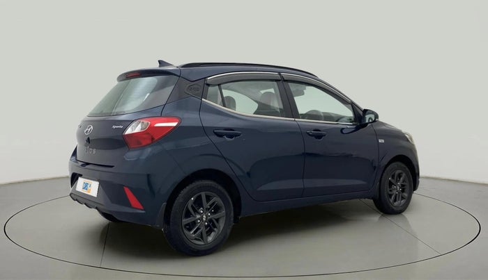 2019 Hyundai GRAND I10 NIOS SPORTZ AMT 1.2 KAPPA VTVT, Petrol, Automatic, 10,887 km, Right Back Diagonal