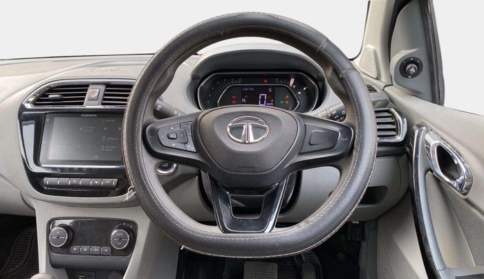 2021 Tata TIGOR XZA PLUS PETROL, Petrol, Automatic, 10,493 km, Steering Wheel Close Up