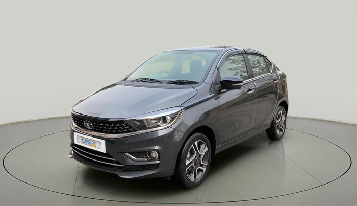 2021 Tata TIGOR XZA PLUS PETROL, Petrol, Automatic, 10,493 km, Left Front Diagonal