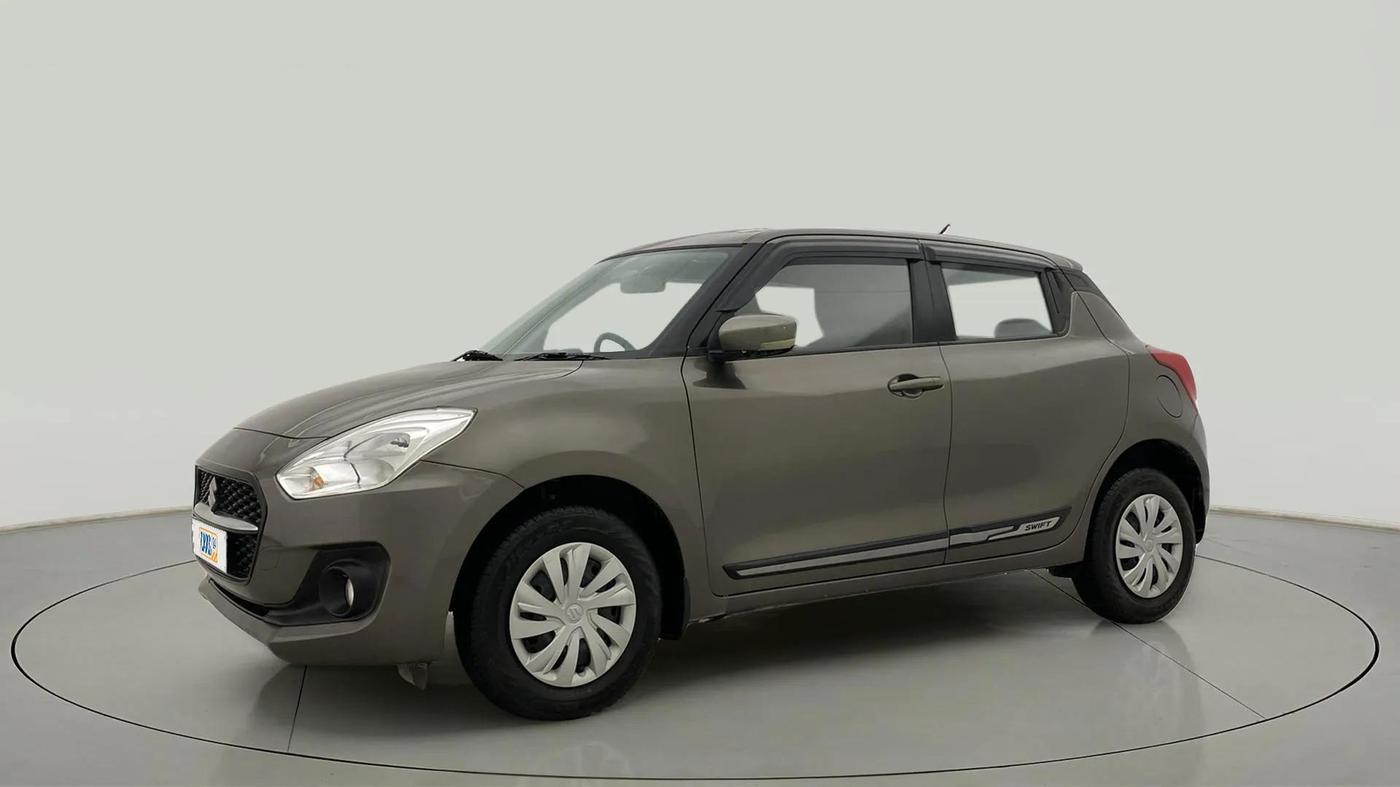 2021 Maruti Swift VXI, Petrol, Manual, 50,511 km, Left Front Diagonal