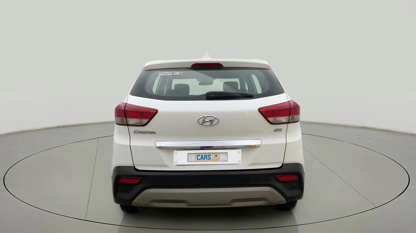 2018 Hyundai Creta SX AT 1.6 PETROL, Petrol, Automatic, 92,543 km, Back/Rear