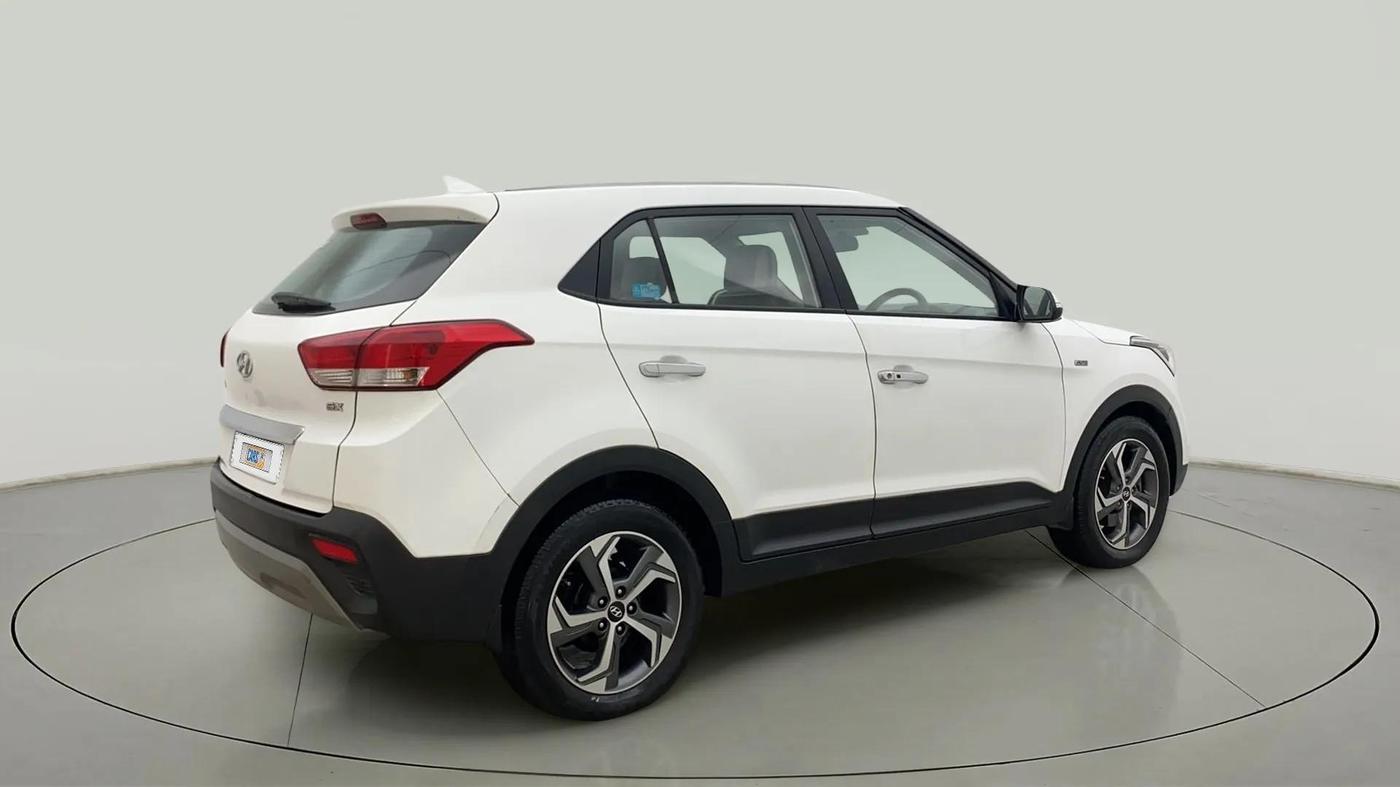 2018 Hyundai Creta SX AT 1.6 PETROL, Petrol, Automatic, 92,543 km, Right Back Diagonal