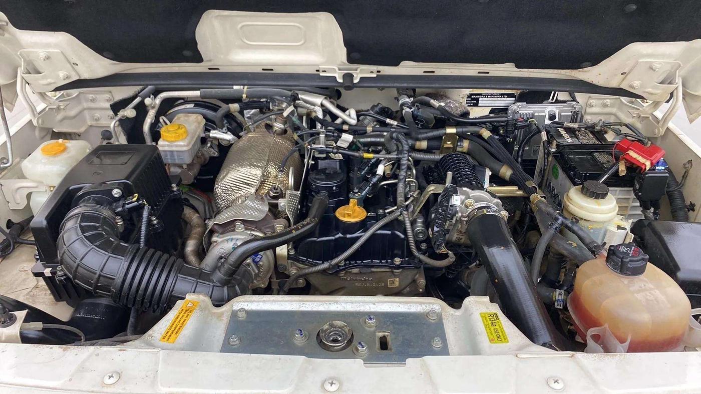 2022 Mahindra Bolero B6 (O), Diesel, Manual, 40,926 km, Engine View