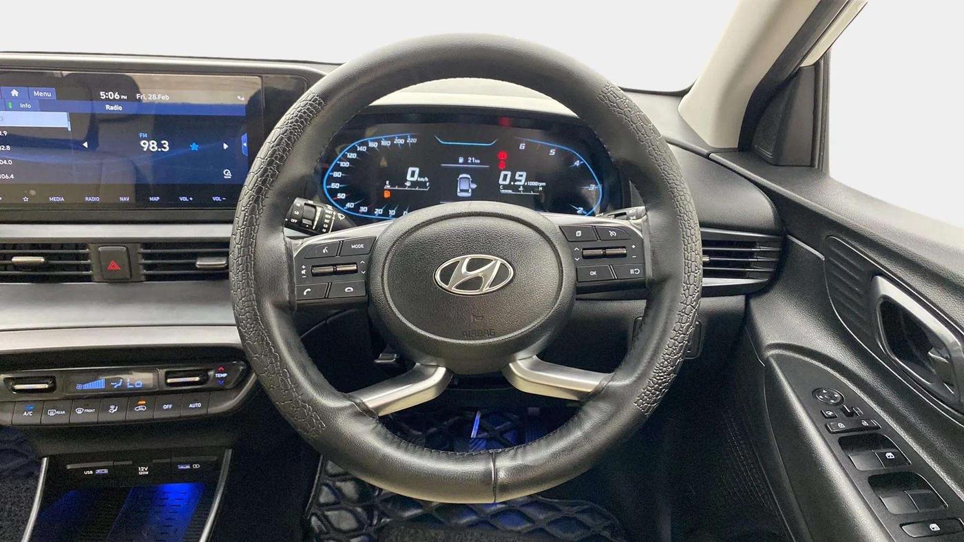 2022 Hyundai NEW I20 ASTA (O) 1.5 CRDI MT, Diesel, Manual, 27,959 km, Steering Wheel Close Up