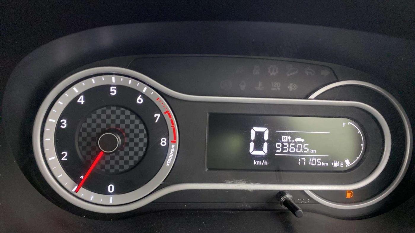 2020 Hyundai AURA SX 1.2, Petrol, Manual, 17,196 km, Odometer Image