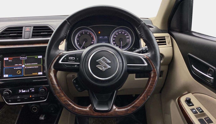 2018 Maruti Dzire ZXI PLUS AMT, Petrol, Automatic, 40,393 km, Steering Wheel Close Up