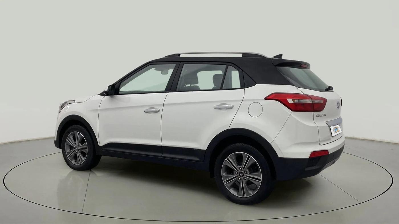 2017 Hyundai Creta SX PLUS 1.6 PETROL DUAL TONE, Petrol, Manual, 97,779 km, Left Back Diagonal