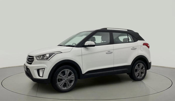 2017 Hyundai Creta SX PLUS 1.6 PETROL DUAL TONE, Petrol, Manual, 97,712 km, Left Front Diagonal