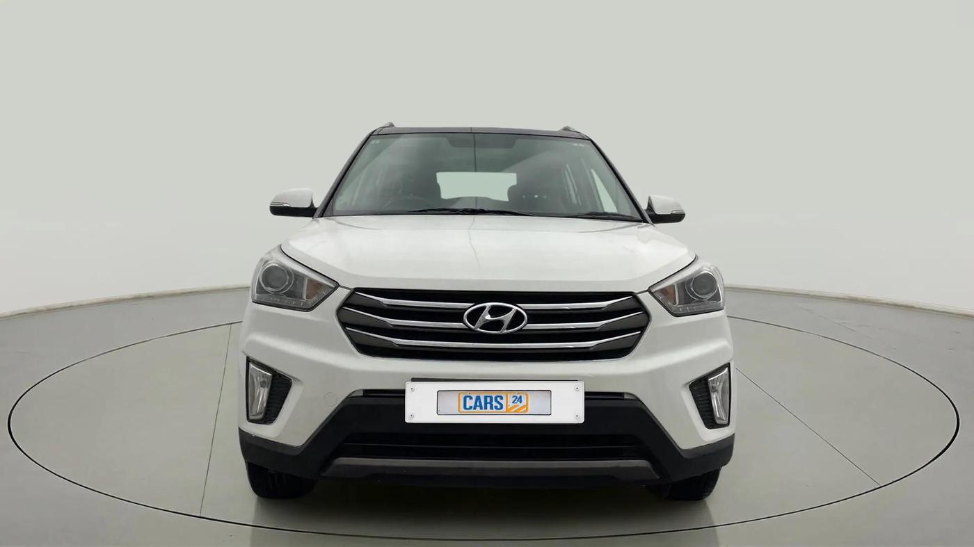 2017 Hyundai Creta SX PLUS 1.6 PETROL DUAL TONE, Petrol, Manual, 97,779 km, Front