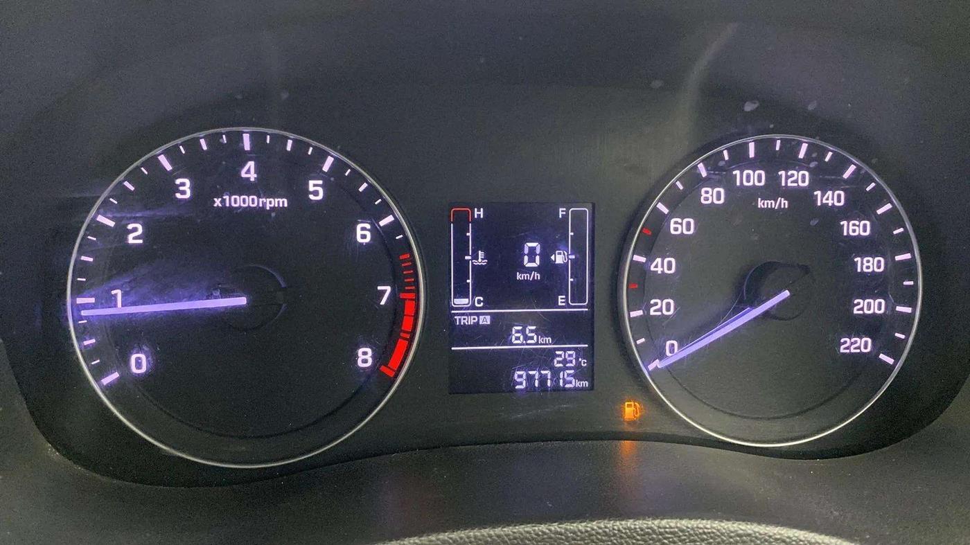 2017 Hyundai Creta SX PLUS 1.6 PETROL DUAL TONE, Petrol, Manual, 97,779 km, Odometer Image
