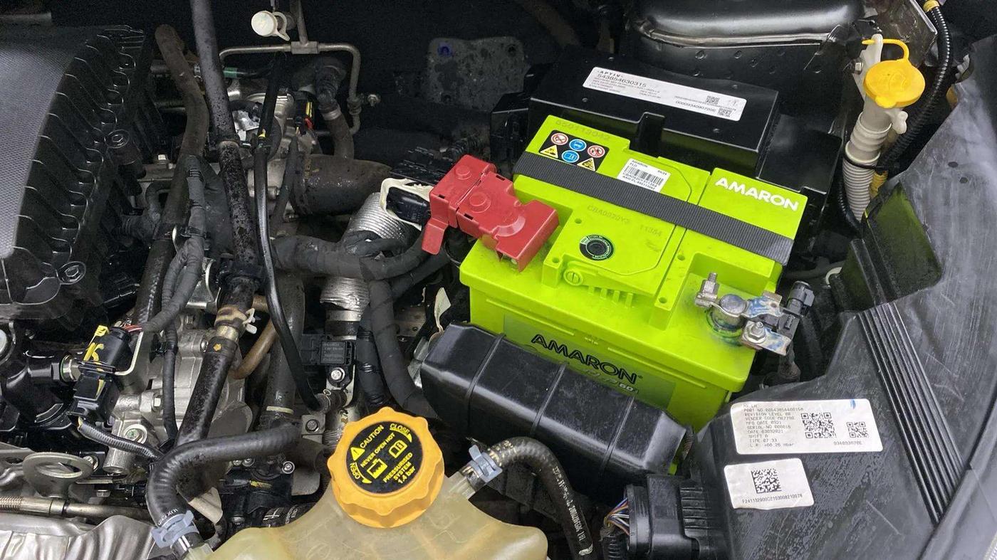 2021 Tata NEXON XZA PLUS PETROL, Petrol, Automatic, 34,100 km, Engine View - Left