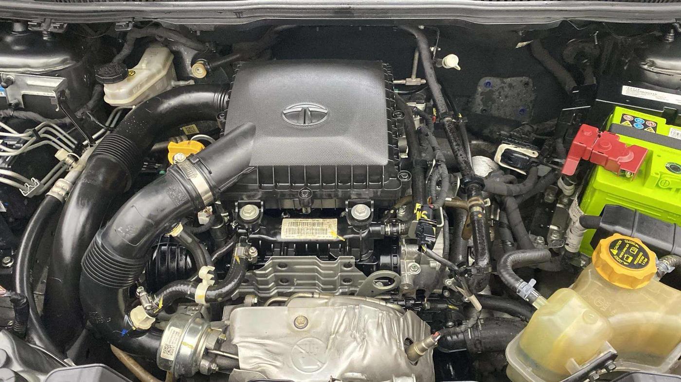 2021 Tata NEXON XZA PLUS PETROL, Petrol, Automatic, 34,100 km, Engine View