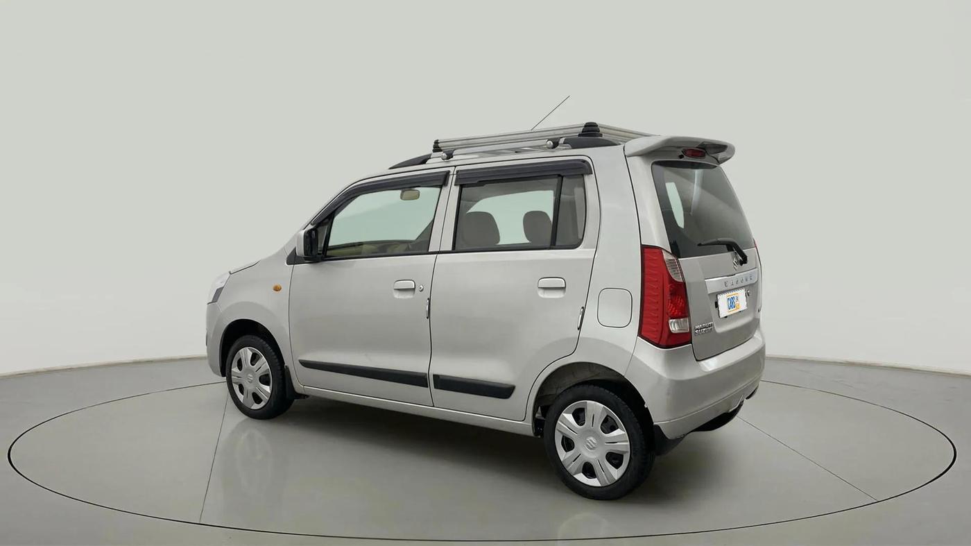 2017 Maruti Wagon R 1.0 VXI, Petrol, Manual, 66,715 km, Left Back Diagonal
