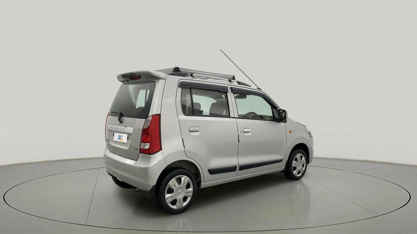 2017 Maruti Wagon R 1.0 VXI, Petrol, Manual, 66,715 km, Right Back Diagonal
