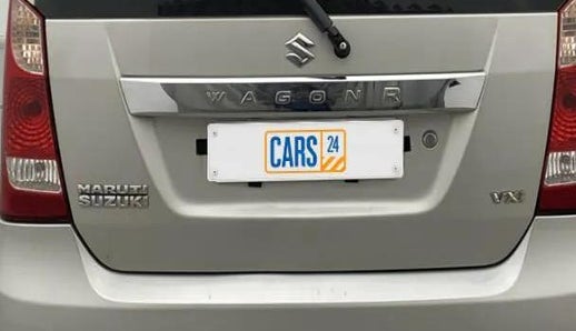 2017 Maruti Wagon R 1.0 VXI, Petrol, Manual, 66,715 km, Dicky (Boot door) - Slightly dented