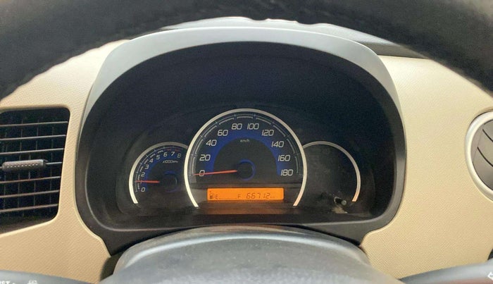 2017 Maruti Wagon R 1.0 VXI, Petrol, Manual, 66,715 km, Odometer Image