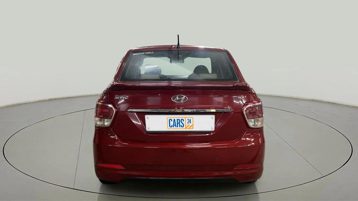 2014 Hyundai Xcent SX 1.2, Petrol, Manual, 31,443 km, Back/Rear