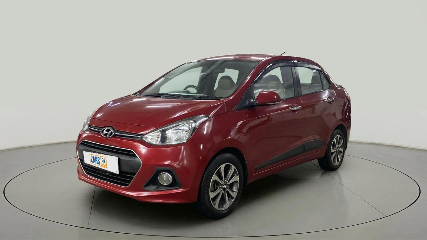 2014 Hyundai Xcent SX 1.2, Petrol, Manual, 31,443 km, Left Front Diagonal