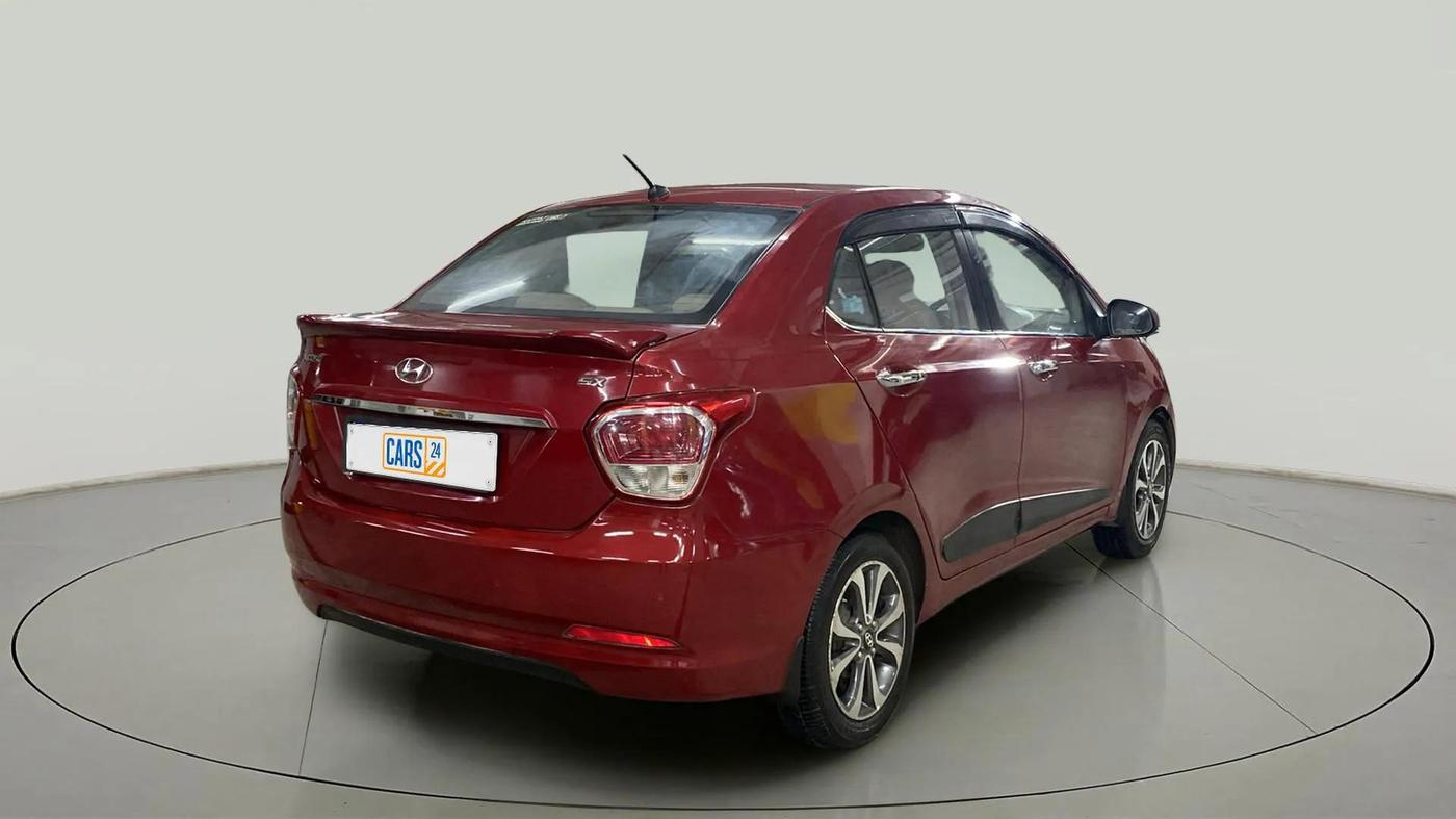 2014 Hyundai Xcent SX 1.2, Petrol, Manual, 31,443 km, Right Back Diagonal