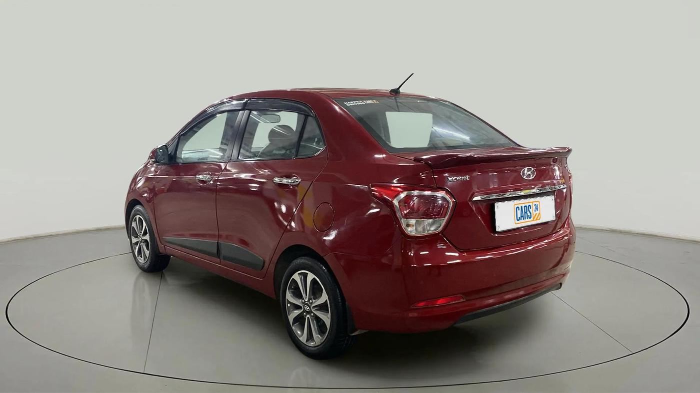 2014 Hyundai Xcent SX 1.2, Petrol, Manual, 31,443 km, Left Back Diagonal