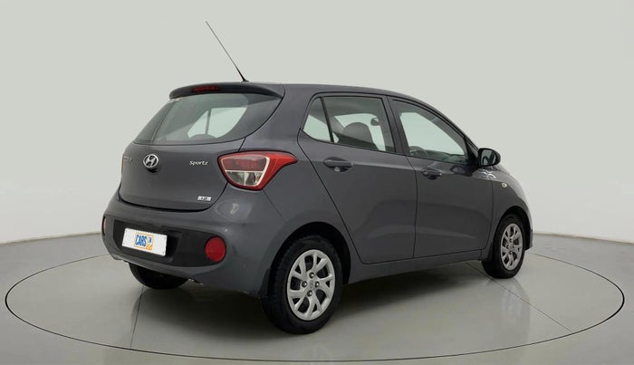 2017 Hyundai Grand i10 SPORTZ 1.2 KAPPA VTVT, Petrol, Manual, 63,971 km, Right Back Diagonal