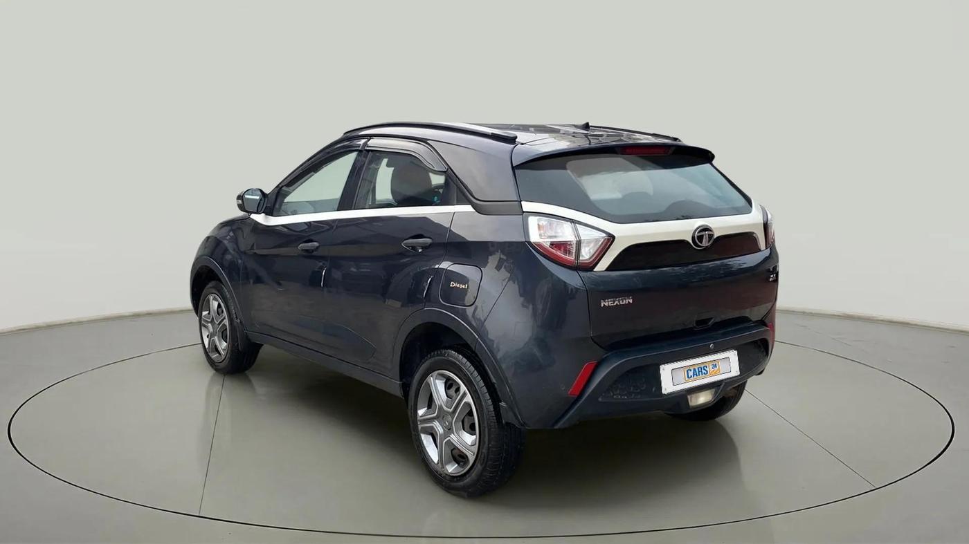 2018 Tata NEXON XM DIESEL, Diesel, Manual, 74,276 km, Left Back Diagonal