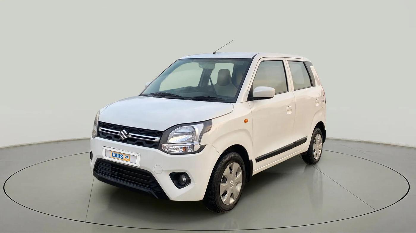 2021 Maruti New Wagon-R VXI 1.0, Petrol, Manual, 37,208 km, Left Front Diagonal