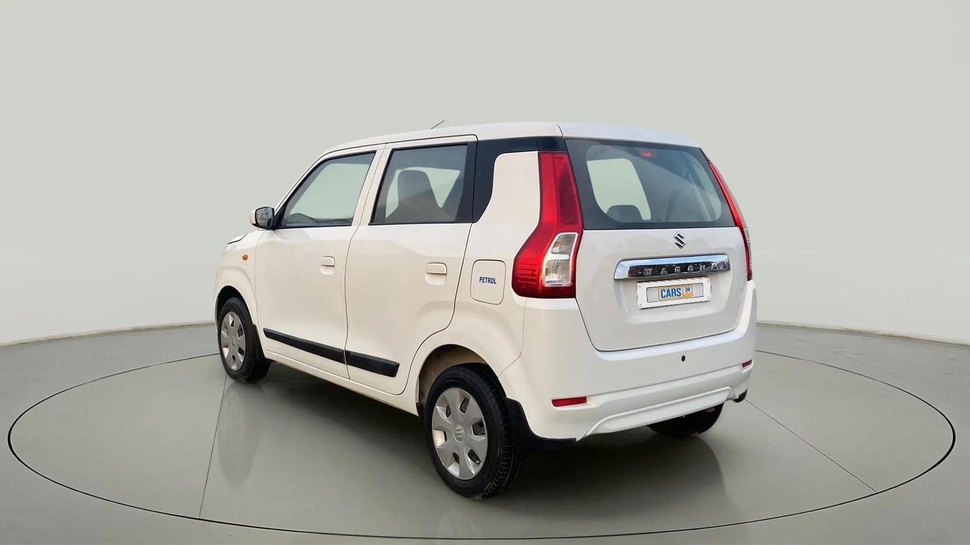 2021 Maruti New Wagon-R VXI 1.0, Petrol, Manual, 37,208 km, Left Back Diagonal