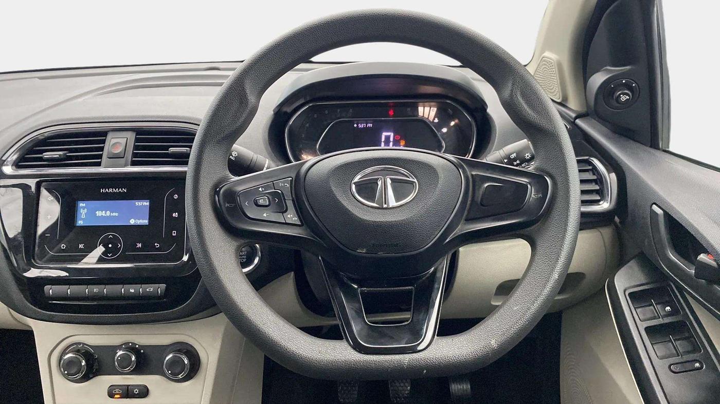 2023 Tata TIGOR XZ PETROL, Petrol, Manual, 28,975 km, Steering Wheel Close Up