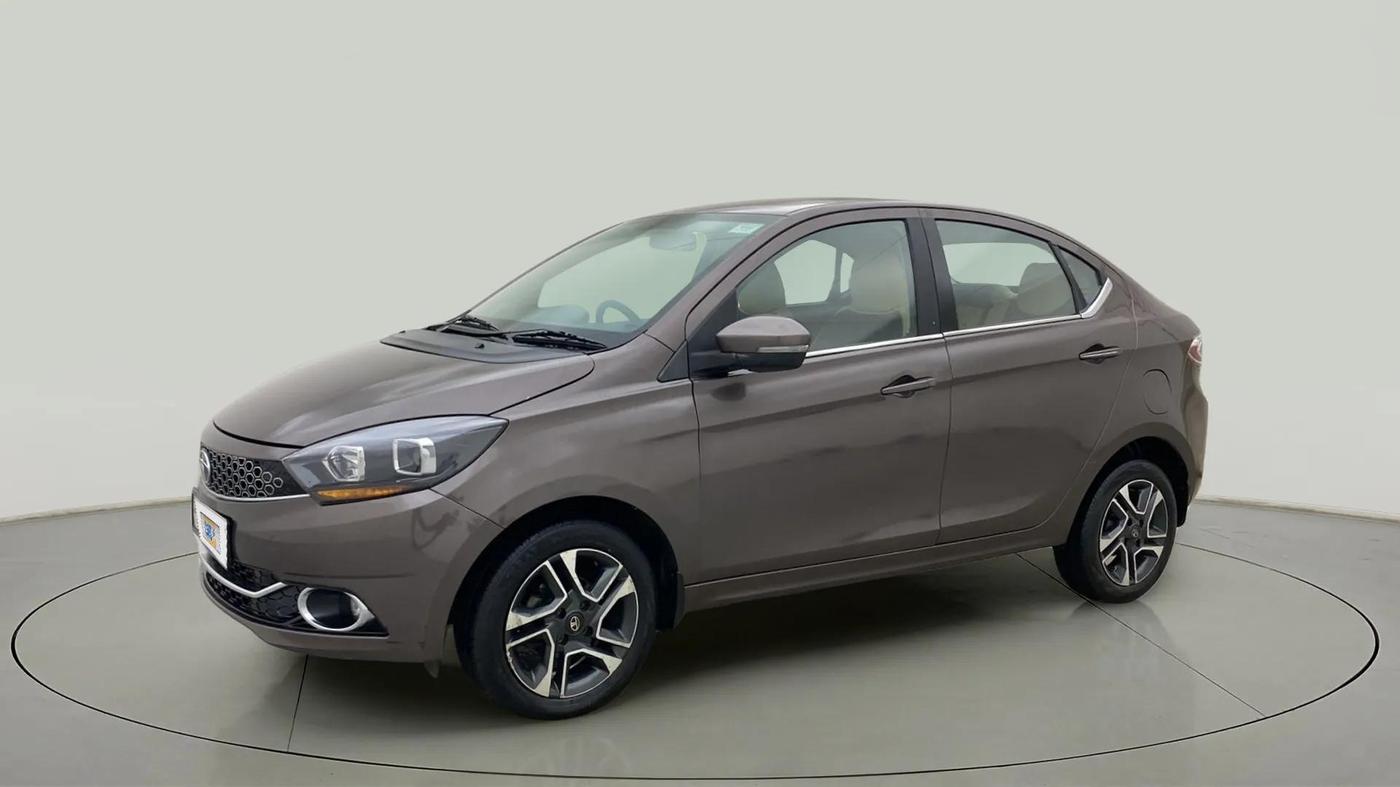 2018 Tata TIGOR XZ PLUS PETROL, Petrol, Manual, 56,776 km, Left Front Diagonal
