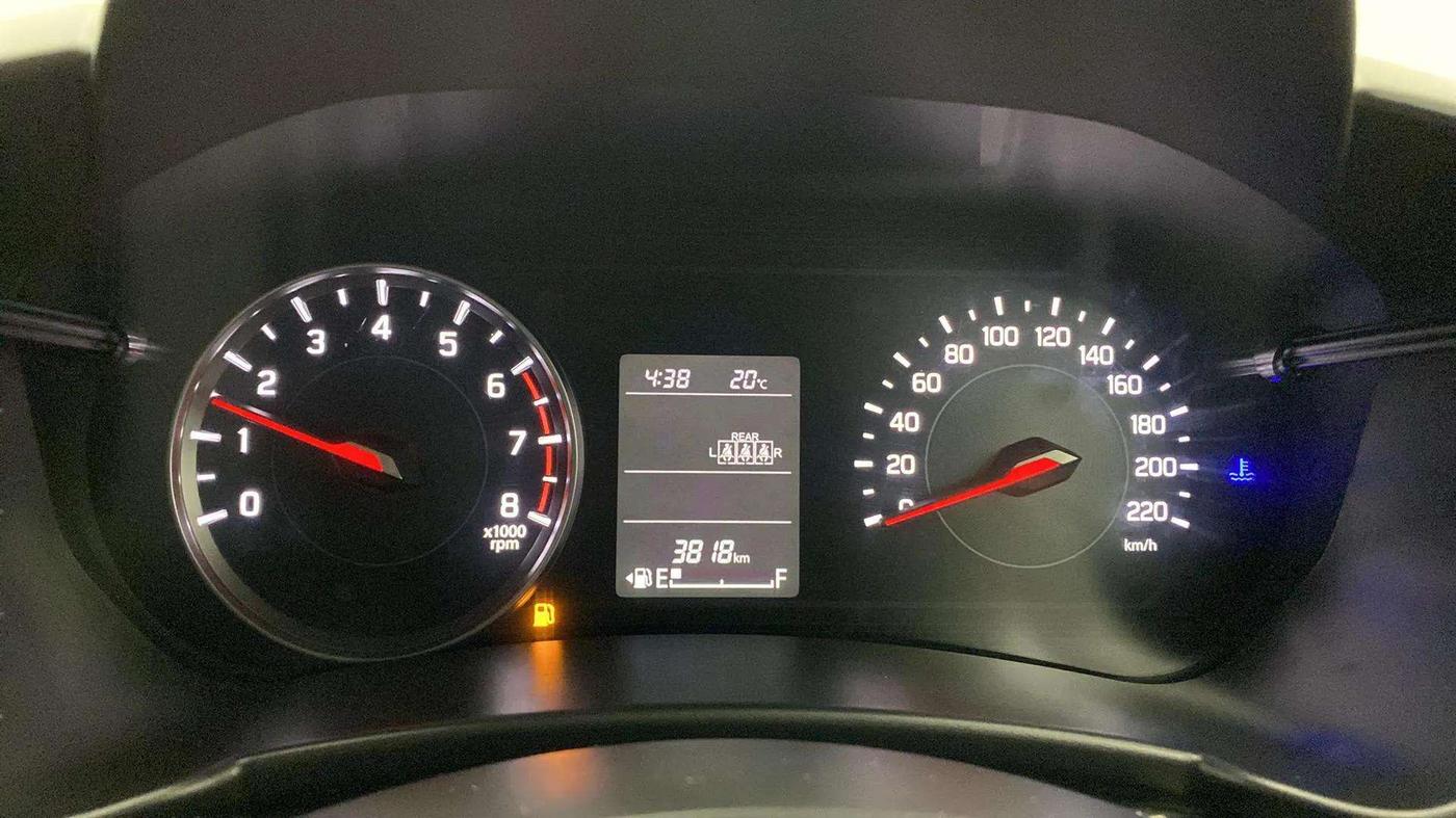 2024 Maruti Swift ZXi, Petrol, Manual, 3,817 km, Odometer Image
