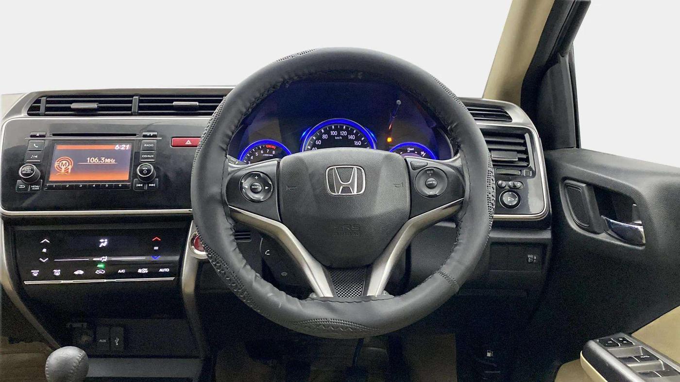 2014 Honda City 1.5L I-VTEC VX, Petrol, Manual, 40,582 km, Steering Wheel Close Up