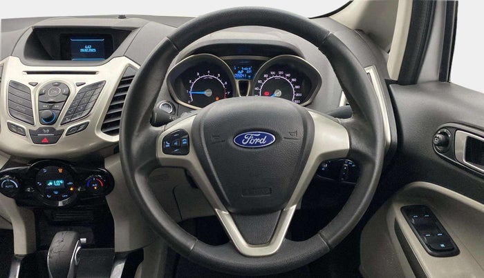 2016 Ford Ecosport TITANIUM 1.5L PETROL AT, Petrol, Automatic, 95,071 km, Steering Wheel Close Up