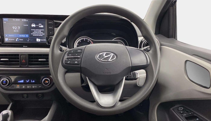 2019 Hyundai GRAND I10 NIOS SPORTZ AMT 1.2 KAPPA VTVT, Petrol, Automatic, 18,520 km, Steering Wheel Close Up