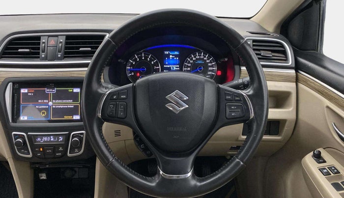 2018 Maruti Ciaz ALPHA 1.4 PETROL, Petrol, Manual, 52,471 km, Steering Wheel Close Up