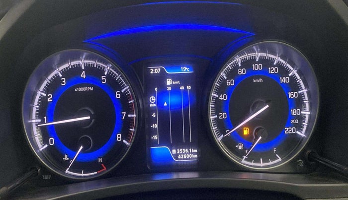 2018 Maruti Baleno ALPHA PETROL 1.2, Petrol, Manual, 42,603 km, Odometer Image