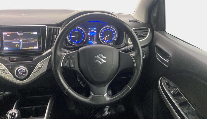 2018 Maruti Baleno ALPHA PETROL 1.2, Petrol, Manual, 42,603 km, Steering Wheel Close Up