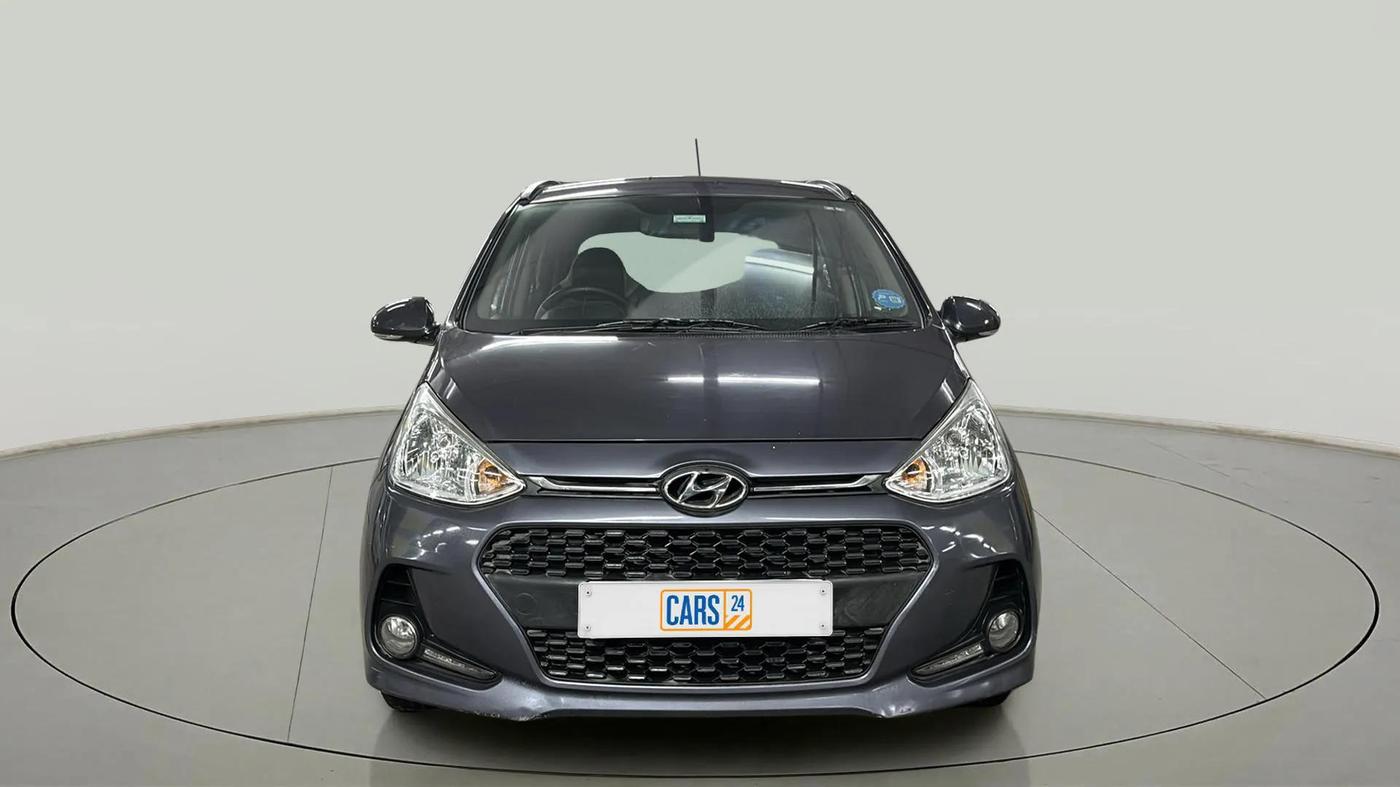 2017 Hyundai Grand i10 SPORTZ (O) 1.2 KAPPA VTVT, Petrol, Manual, 35,363 km, Front