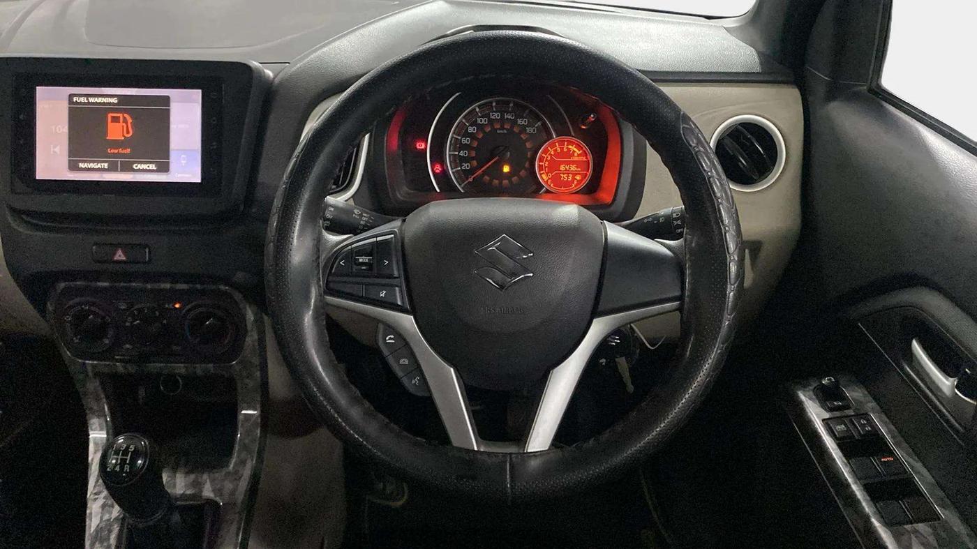 2019 Maruti New Wagon-R ZXI 1.2, Petrol, Manual, 16,419 km, Steering Wheel Close Up
