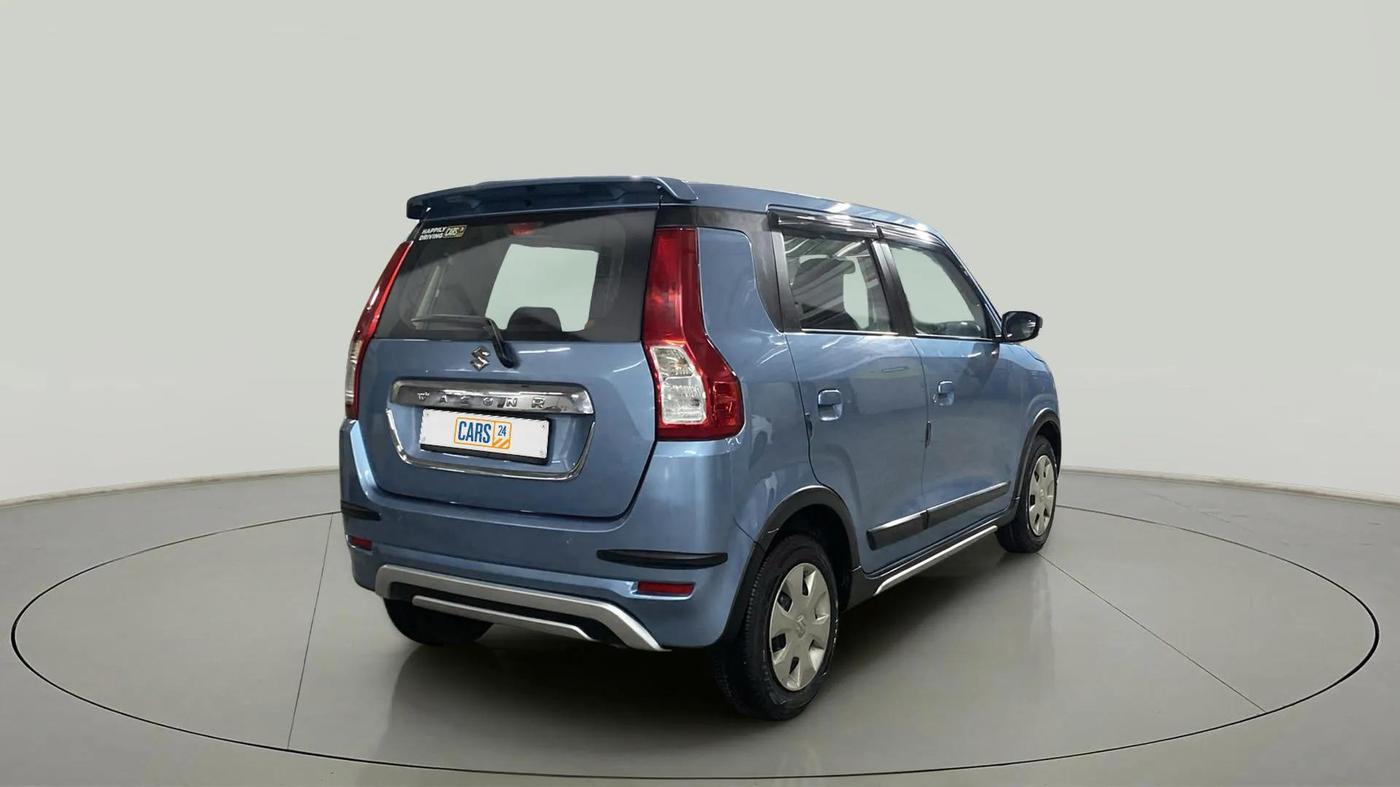 2019 Maruti New Wagon-R ZXI 1.2, Petrol, Manual, 16,419 km, Right Back Diagonal