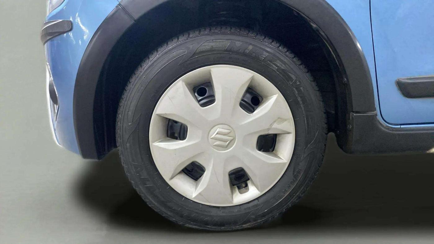 2019 Maruti New Wagon-R ZXI 1.2, Petrol, Manual, 16,419 km, Left Front Wheel