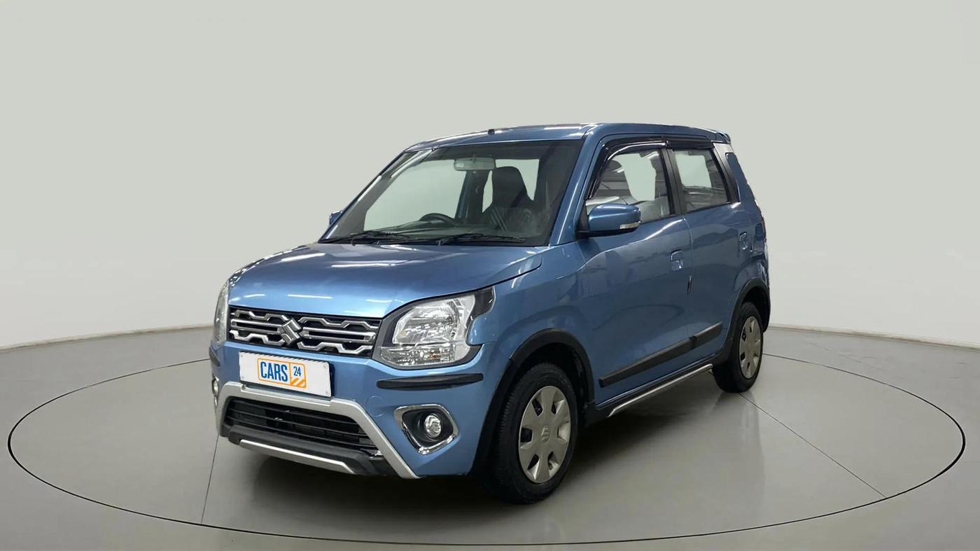 2019 Maruti New Wagon-R ZXI 1.2, Petrol, Manual, 16,419 km, Left Front Diagonal
