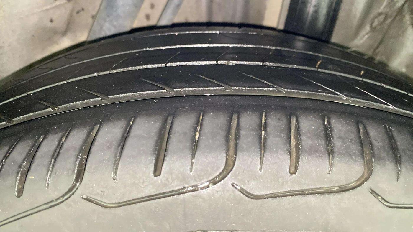 2018 Honda City 1.5L I-VTEC VX CVT, Petrol, Automatic, 90,916 km, Left Rear Tyre Tread