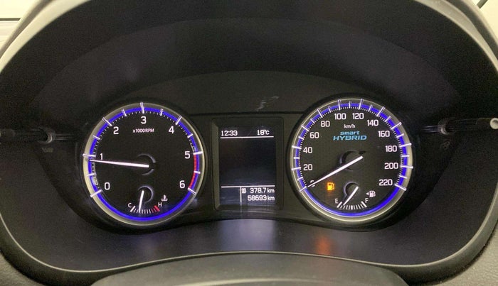 2018 Maruti S Cross ALPHA 1.3, Diesel, Manual, 58,674 km, Odometer Image