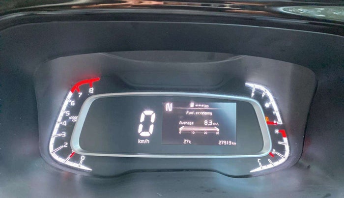 2021 KIA SONET GTX PLUS 1.0 IMT, Petrol, Manual, 27,307 km, Odometer Image