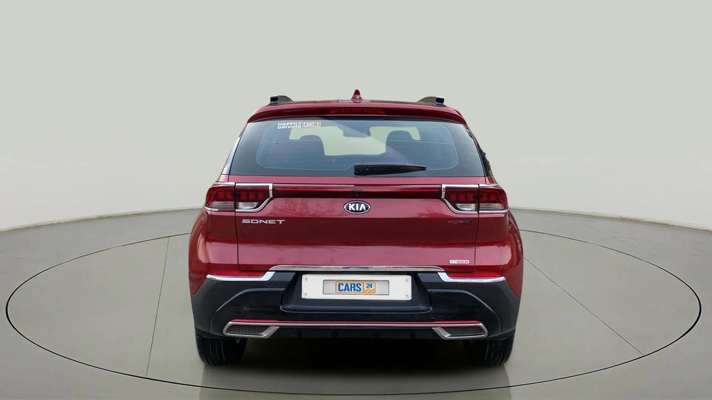 2021 KIA SONET GTX PLUS 1.0 IMT, Petrol, Manual, 27,426 km, Back/Rear