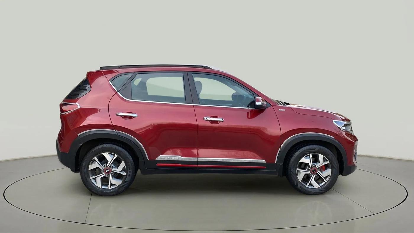 2021 KIA SONET GTX PLUS 1.0 IMT, Petrol, Manual, 27,426 km, Right Side View