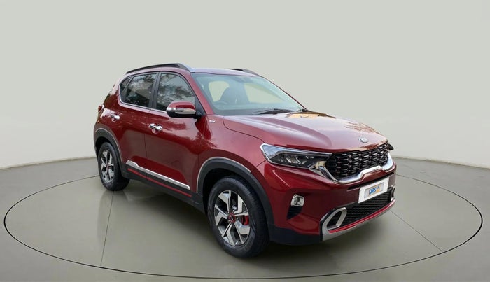 2021 KIA SONET GTX PLUS 1.0 IMT, Petrol, Manual, 27,307 km, Right Front Diagonal